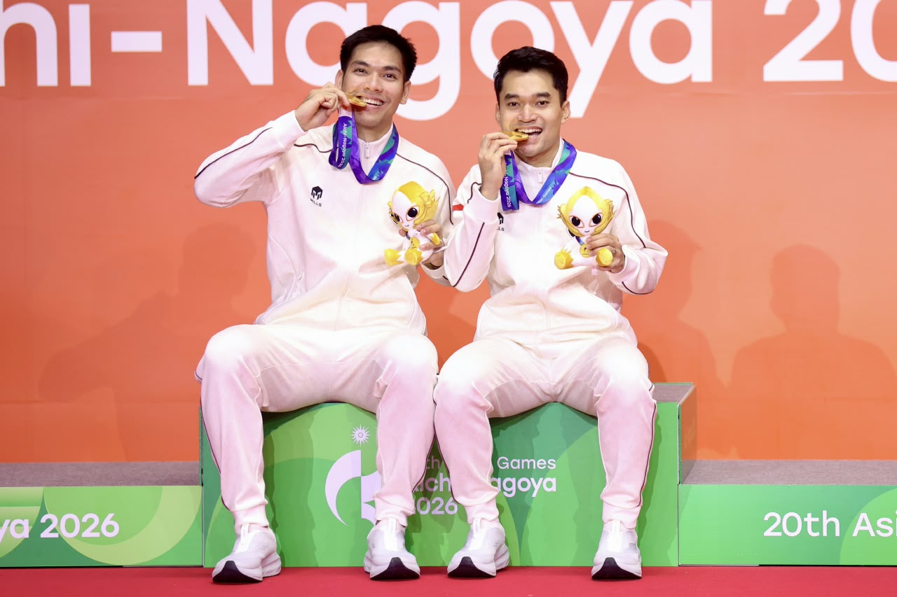 Leo/Daniel Sumbang Emas untuk Indonesia, Persembahkan Gelar Asian Games untuk Almarhum Mama